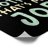 Don't Mess With My Brother That's My Job Funny Sib ポスター (角)