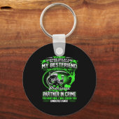 Don't Mess With My Friend キーホルダー (正面)