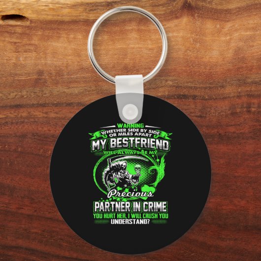 Don't Mess With My Friend  キーホルダー (正面)