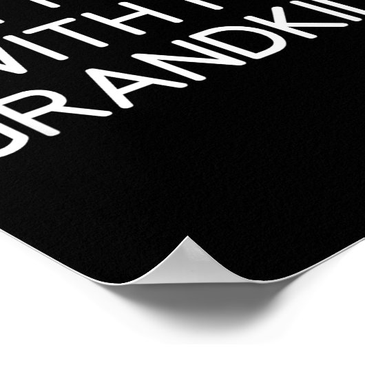 Don't Mess With My Grandkids, Funny, Jokes, Sarcas ポスター (角)