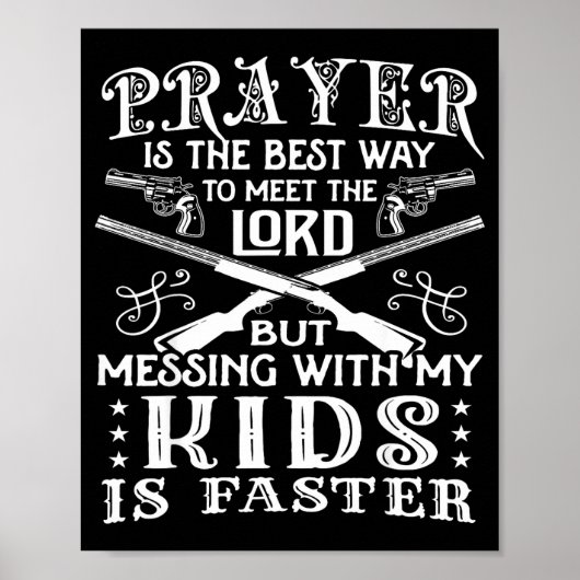 Don't Mess With My Kids! Mom ポスター (正面)