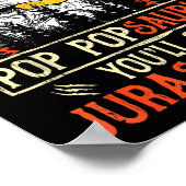 Don't Mess With P Psaurus You'll Get Jurkicked  ポスター (角)