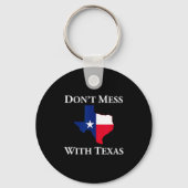 Don't Mess With Texas State Pride Shirt キーホルダー (正面)