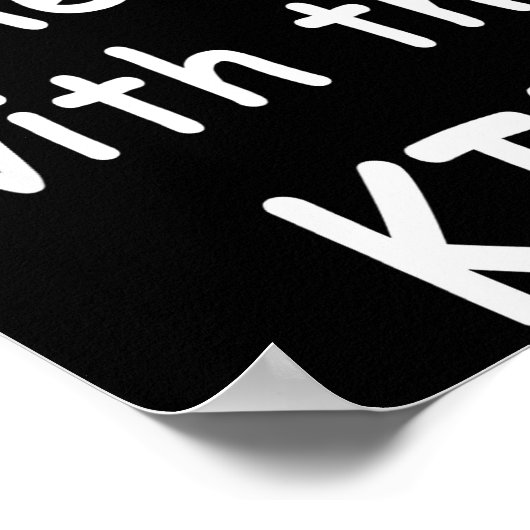 Don't Mess With The Kid  ポスター (角)