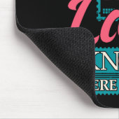 Don't Mess With The Mail Lady - Mailwoman Mail Car マウスパッド (コーナー)