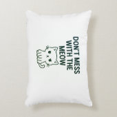 Don't Mess With the Meow Bags アクセントクッション (正面(垂直))