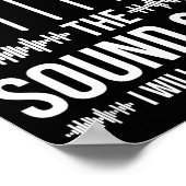 Don't Mess With The Sound Guy, Funny Sound Enginee ポスター (角)