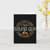 Don't Mess With The Sound Guy Will Mute You - O En カード (黄色い花)