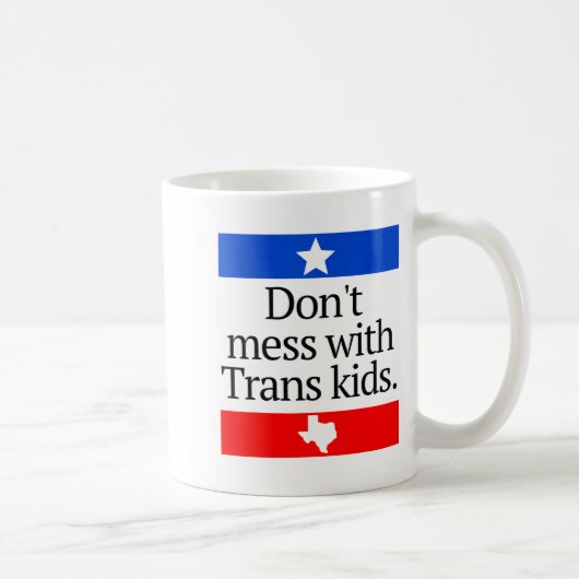 Don't Mess With Trans Kids Shirt Don't Mess With T コーヒーマグカップ (右)