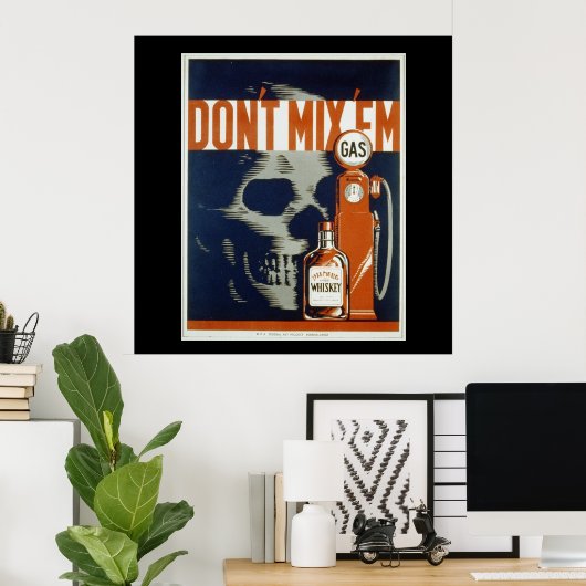 Don't Mix 'Em -  ポスター (ホームオフィス)