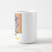 Don't Monkey Around! Banana - Funny Monkey mug コーヒーマグカップ (中央)