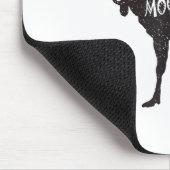 Don't Moose With Me Distressed Animal Lover Gift マウスパッド (コーナー)