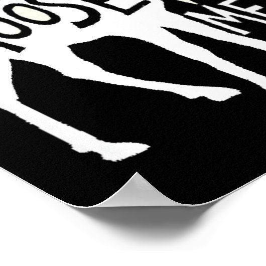 Don't Moose With Me Tee Cute Moose Funny Design Mo ポスター (角)