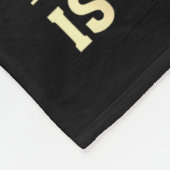 Dont Off People Older We Get The Less Life In Pris フリースブランケット (角)