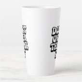 Don't Over Think It! カフェラテマグ (正面)