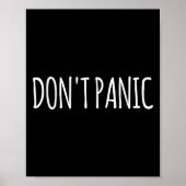 Don't Panic  ポスター (正面)