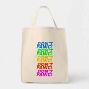 Don't Panic!食料品トート – カスタマイズ可能 トートバッグ