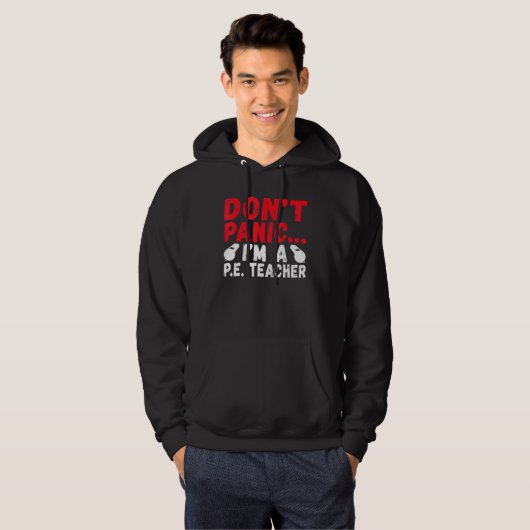 Dont Panic Im A Pe先生1 パーカ (正面フル)