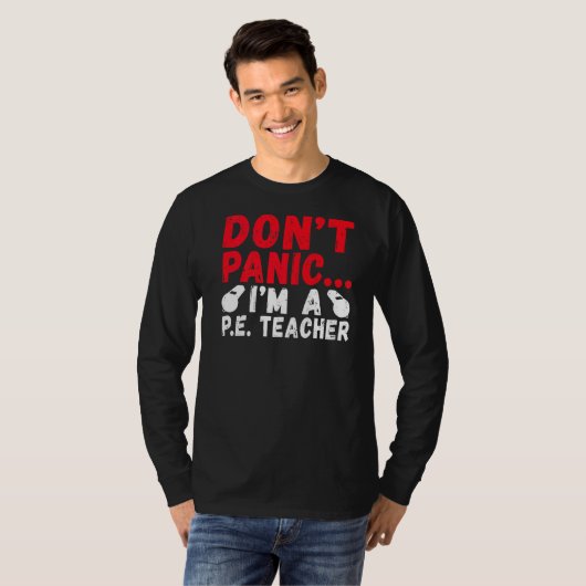 Dont Panic Im A Pe先生 Tシャツ (正面フル)