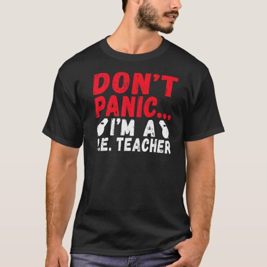 Dont Panic Im A Pe先生 Tシャツ (正面)