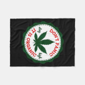Don't Panic - It Is Organic _ Stay High  フリースブランケット (正面(横))