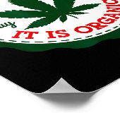 Don't Panic - It Is Organic _ Stay High  ポスター (角)