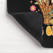 Don't Panic It's Organic Weed Skull  マウスパッド (コーナー)