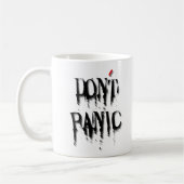 Don't Panic.w コーヒーマグカップ (左)
