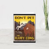 Don't Pet The Fluffy Cows  カード (正面)