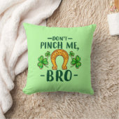 Don't Pinch Me Bro St. Patrick's Day Design-61108 クッション (ブランケット)
