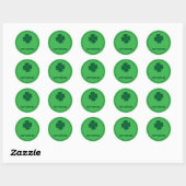 Don't Pinch Me St. Patricks Day Stickers ラウンドシール (シート)