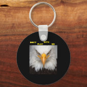 Dont Play With Angry Eagle キーホルダー (正面)