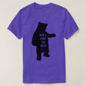 Dont poke the bear tシャツ (デザイン正面)