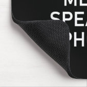 Don't Put Me On Speaker Phone, Funny Joke, Sarcast マウスパッド (コーナー)