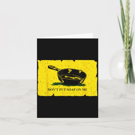 Don't Put Soap On Me  カード (正面)