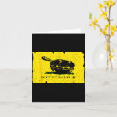 Don't Put Soap On Me  カード (黄色い花)