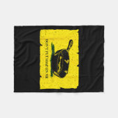 Don't Put Soap On Me フリースブランケット (正面(横))