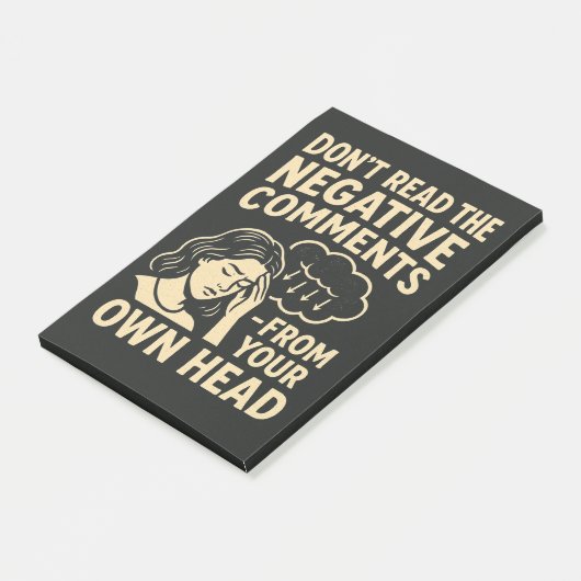 Don't read the negative comments  ポストイット (アングル)