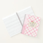 Don't Read This, It's Personal – Cute Pink Floral ノートブック (内部)