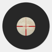 Dont Run Youll Only Die Tired  ラウンドシール (正面)