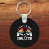Don't S The Squatch Bigfoot  キーホルダー (正面)