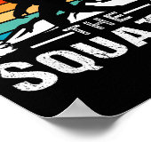 Don't S The Squatch Bigfoot ポスター (角)