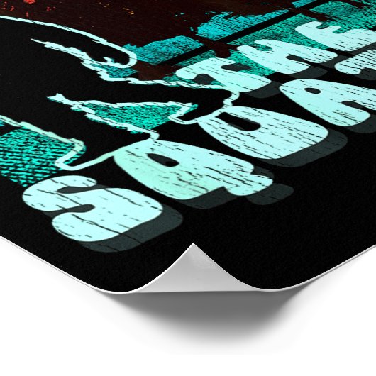 Dont S The Squatch Funny Pun Joke  ポスター (角)