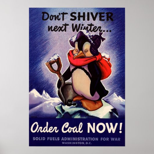 Don't shiver next winter Poster! ポスター (正面)
