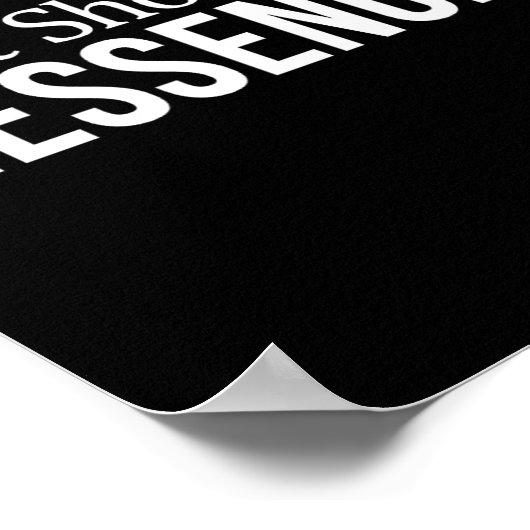 Don't Shoot The Messenger -  ポスター (角)