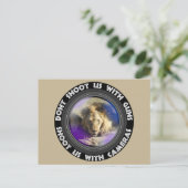 Dont Shoot Us野生動物保護ライオンスタータル シーズンポストカード (スタンド正面)