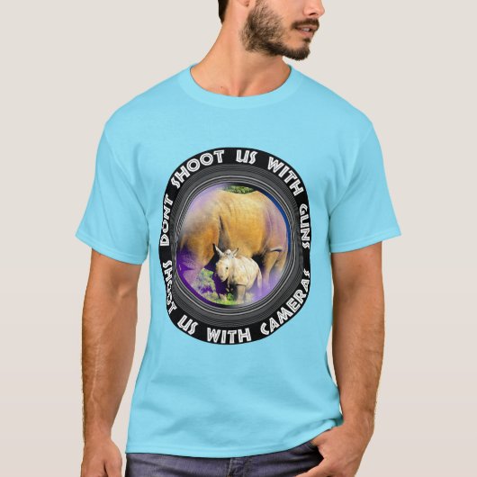 Dont Shoot Us Rhino Calf Tシャツ (正面)