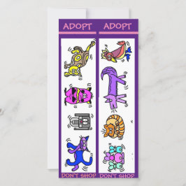Don't Shoping, Animal Rescue, Bookmarksを採用 カード