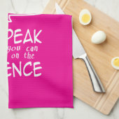 Don't Speak キッチンタオル (四つ折り)