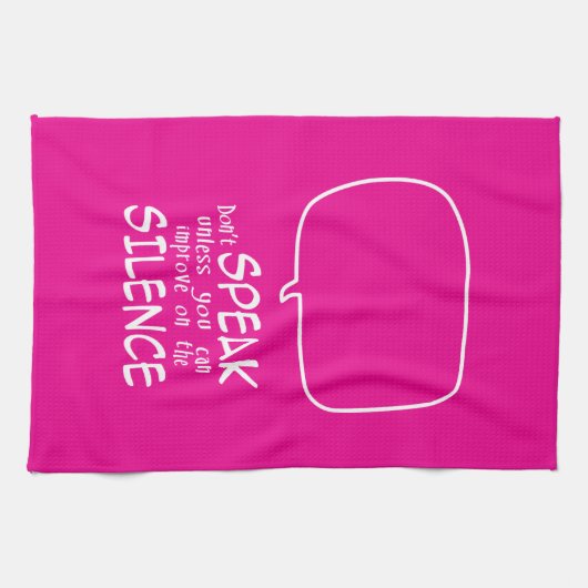 Don't Speak キッチンタオル (横)